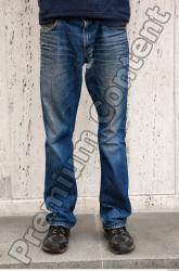 Leg Man White Casual Jeans Average